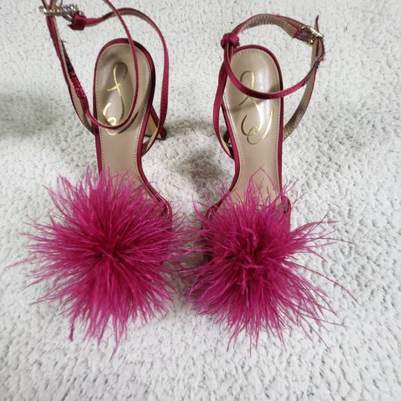 Sam Edelman Women's Leon Pom Pom Dress Sandals size 5 - Picture 2 of 6